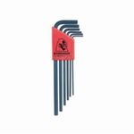 Bondhus® 12146 Long Key Set, Measurement System: Metric, 6 Piece, 1.5 to 5 mm Hex, L-Handle Handle, ProGuard™