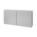 nVent HOFFMAN CONCEPT™ CTD484812 CW1 2-Door Wall Mount Enclosure, 48 in L x 48 in W x 12 in D, NEMA 12, Steel