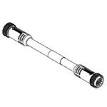 Brad® Mini-Change® 331020A01F120 130012 C Size Double Ended STOOW Cordset, 600 VAC, Straight Female x Straight Male, 3.66 m L, 16 AWG Conductor, PVC