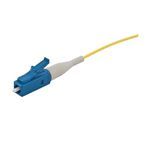 PREMISE WIRING OptiChannel™ FPBKR6LC6S 6-Fiber Bundle Multi-Mode OS2 Standard Fiber Pigtail, LC End A, 3 m L, 9 um Conductor, Fiberglass/PVC/Zirconia Ceramic, Yellow