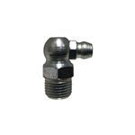 Midland Industries 36120 Ball Check Grease Fitting, 1/8-27 NPTF Thread, 0.84 in OAL, Steel
