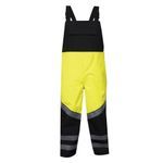 HYDROlite™ HYDROBIB-YB-2XT Hydrolite FR 2.0 Extreme Weather Bib Overall, Class E, Arc Rating: 31 cal/cm², Fabric/Material: 8.3 oz. GORE-TEX PYRAD®, 2XL, Tall, 32 in Inseam Length, Black/Fluorescent Yellow