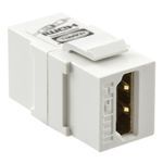 PREMISE WIRING SFHC14W iSTATION™ Standard HDMI Keystone Coupler, Snap-On/Snap-Fit Mounting, 1 Ports, Plastic, White