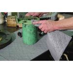 SPC® BASIC® BRU150 Dimpled Heavyweight Perforated Absorbent Roll, 150 ft L x 30 in W x 1 ply THK, 38 gal Absorption, Meltblown Polypropylene