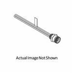 Brad® Mini-Change® 2R7006A20A120 130014 B-Size Receptacle Cordset, 600 VAC/VDC, Straight Male x Single Ended (Pigtail), 0.305 m L, 16 AWG Conductor, PVC