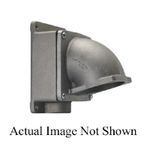 Crouse-Hinds Arktite® ARE13 30 deg Dead End Back Box, 4-1/2 in H x 4-1/2 in W x 3-5/8 in D, For Use With 30 A Receptacle/Motor Plugs, Cast Aluminum