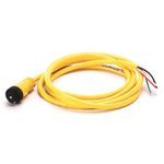 Rockwell Automation 889N-F5AEC-6F Mini-Plus Style Standard Patch Cord, 5-Pin Straight Female Connector, 6 ft Cable Length