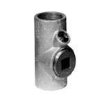 O-Z/Gedney EYAX-150 Explosionproof Expanded Fill Female Conduit Sealing Fitting, 1-1/2 in For Use With: Threaded Rigid Metal and IMC Conduit, Malleable Iron, Electroplated Zinc/Polished Chrome/Epoxy Powder Coated
