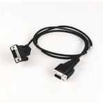 Rockwell Automation Cable,9/9 Pos,45 Deg. D/Straight D,1M.