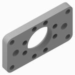 Allen-Bradley MPAI-NA221 MP-Series Heavy Duty Cylinder Accessory,  For Size 64 mm,  Stainless Steel,  Passivate Finish