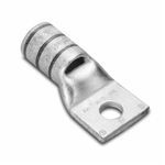 BURNDY® HYLUG™ YAV25LBOX YAV-L 1-Hole Heavy Duty Non-Insulated Compression Lug With Inspection Hole, 1/0 AWG Stranded Copper Conductor, Die Code: 43, 3/8 in Stud, Electrolytic Copper
