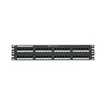 Panduit® DP48688TGY Flat Loaded RJ45 Patch Panel, 48 Ports, Category: Cat 6