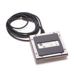 Rockwell Automation Industrial Computer and Monitor Accessories, Desktop Mouse, Stainless Steel, 3-Button, PS/2