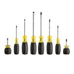 Jonard Tools® SDK-8 Cabinet Slotted Phillips Screwdriver Set, 8 Piece, No ESD-Safe, Screwdriver Types Included: Yes