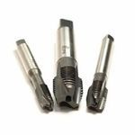 Emuge MultiTAP™ BU497300.5003 Spiral Point Tap, Right Hand Cutting Direction, Bottoming Chamfer, 2 Flutes, Ne2 Coated, HSS-E, No Through Coolant