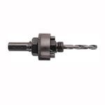 Greenlee® 37156 Hole Saw Arbor With 3-Flats, 7/16 in Arbor, 7/16 in Shank, Hex Shank