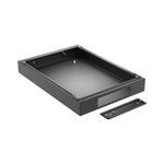 Hoffman P2B186 P40 Fully Sealed Plinth Base, 3.94 in H x 22.2 in W x 31.5 in D, For Use With ProLine™ G2 800 x 600 mm Modular Enclosure Frame, Steel, Black