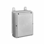 Carlon® Circuit Safe® CS12106 Factory Assembled JIC Enclosure With Opaque Lid, 10 in L x 6 in W x 12 in D, NEMA 1/3/3S/3X/3SX/4/4X/12/13, Polycarbonate