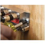 Jonard Tools® SDSP-2 Screwdriver, Phillips Stubby Point, #2 Point, S2 Steel Shank, 3-1/2 in OAL, Rubber Handle