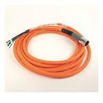 Rockwell Automation SpeedTEC Cable, Motor Power Only, SpeedTec DIN Connector, Drive-end, Flying-lead, 12 AWG, Standard (Non-Flex), 5 Meters
