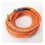 Rockwell Automation SpeedTEC Cable, Motor Power Only, SpeedTec DIN Connector, Drive-end, Flying-lead, 16 AWG, Continuous-Flex, 20 Meters