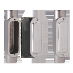 Gibson Stainless® Gardner-Gibson 7100C Type C Conduit Body, 1 in Hub, 8, Stainless Steel, Polished