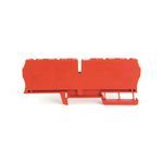 Rockwell Automation Spring Clamp Terminal Block,One-Circuit Feed-Through Block,4 mm (# 22 AWG - # 10 AWG) or 2.5 mm (# 22 AWG - # 12 AWG),2 Connection points on each side,Red,