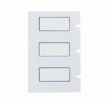 Brady® XPS-187-CONT PermaSleeve® 1-Sided Wire Marker Sleeve, 18 to 12 AWG Wire, 8 ft L x 8 ft W, B-342 Polyolefin