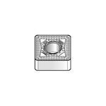 Kennametal® Kenloc™ 3754008 Turning Insert, SNMG Insert, Material Grade: C5/C6, 643 Insert, Square Shape, Neutral Cutting Direction, Carbide, Manufacturer's Grade: KCP40
