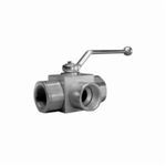 Donaldson® P562405 3W-HBV 3-Way Selector High Pressure Ball Valve, #16, Steel Body, Import