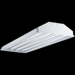 Atlas® Vigilant® IFS4454UEP5 Standard High Bay Fixture, T5HO Fluorescent Lamp, 120/277 VAC, Dual Coated Housing