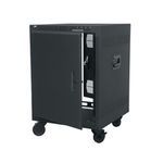 Middle Atlantic® PTRK-14 PTRK 14RU Portable Rack, 24-1/2 in H x 22.59 in W x 23.93 in D, 500 lb