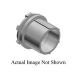 Red Dot® HTZ2 Insulated Raintight Conduit Hub With Insulated Throat, 3/4 in For Use With: Threaded Rigid Metal Conduit, Die Cast Zinc, Aluminum Lacquered
