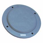 Killark® NV2CG Blank Cover With (2) Gasket, For Use With: NV2 Series Lighting, NV2XG Ceiling Boxes, Polyester, Gray