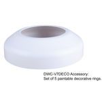 MEGApix® DWC-MV72WI4 Mini Ultra Low Profile Vandal Dome IP Camera, Fixed Lens, 1928 x 1088 pixel Pixels, CVBS 1.0V p-p (75 Ohm)/4:3 Aspect Ratio/H.264/MJPEG Video Outputs