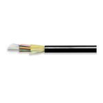 SUPERIOR ESSEX® W40126G01 1-Unit OM1 Multi-Mode Dry Block Sunlight-Resistant Plenum Fiber Optic Cable, 12 Fibers, 62.5 um Core