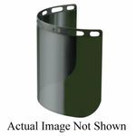 Gateway Safety® 664 Molded Universal Fit Visor, IR Filter 3.0, Polycarbonate, 8 in Visor Height, 15-1/2 in Visor Width, 0.06 in Visor Thickness, For Use With: Headgears and Cap Adapters, Specifications Met: ANSI Z87