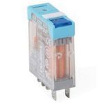 Releco R6770 C10-T13 1-Pole Changeover Twin Contact Pluggable Interface Relay, SPDT Contact Configuration