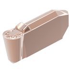 Kennametal® 5988814 Beyond™ Evolution™ Grooving Insert, ER Insert, 4 Insert, Neutral Cutting Direction, 0.187 in Cutting Width, Manufacturer's Grade: KCU25, PVD-AlTiN Coated, Material Grade: C2/C6