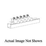 B-Line Twist Ear™ B2610ZN B2000 1-Piece Pipe Clamp, 1 in Conduit, 500 lb Load, Steel