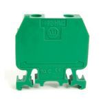 Rockwell Automation 1492-H Finger-Safe Terminal Blocks, H-Block,Code 3,Green,No Bulk Pack (Single Block)