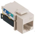 PREMISE WIRING NETSELECT® NEXTSPEED® NSJ5ELA 8-Position Universal Wiring Modular Jack, Cat 5e Module, Threaded Mounting