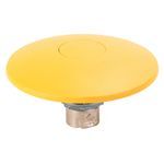 Rockwell Automation 800FM-MM95 Round Pushbutton Operator, 90 mm, Yellow