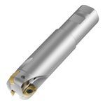 Kennametal® 2267629 Mill 1-18™ Indexable Square Shoulder End Mill, 1-1/2 in Diameter Cutting, Cylindrical/Weldon Shank, EC/EP Insert, 0 deg Lead Angle, 0.71 in Maximum Depth of Cut, Yes Through Coolant