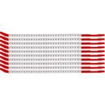Brady® SCN10-4 Clip Sleeve™ Pre-Printed Wire Marking Sleeve, 0.11 to 0.134 in Wire, Nylon, 4 Legend
