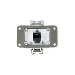 GracePort P-R2-B4RX PANEL INTERFACE CONNECTOR WITH RJ45, PMH, UL TPE 12, NO OUTLET