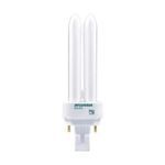 Sylvania DULUX® CF13DD/827/ECO/21117 Compact Double Fluorescent Lamp, 13 W Wattage, GX23-2 Lamp Base, CFL Lamp, T4X2 Shape, 780 Lumens