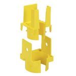 Panduit® FiberRunner® FIDT2X2YL 1-Port Spillout, For Use With FiberRunner® 2x2 Routing System, 2 x 2 in, ABS, Yellow