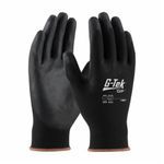 G-Tek® GP™ 33-B125-XL General Purpose Protective Gloves, Seamless Style, XL, Polyurethane Palm, Polyurethane, Gray, Knit Wrist Cuff, Polyurethane Coating, Resists: Abrasion, Cut, Puncture and Tear, Nylon Lining