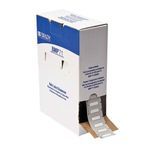 Brady® BMP® 71 PermaSleeve® BM71-94-1-342 Single Sided Wire Marker Sleeve, 1 in W, 28 to 20 AWG Wire, B-342 Polyolefin
